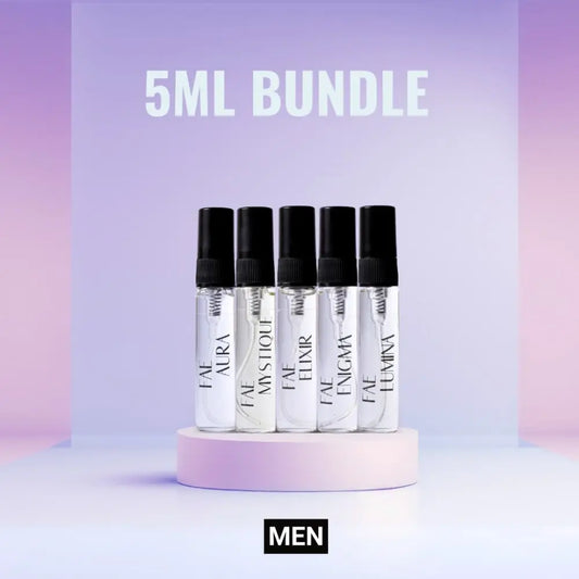 TOP 5 SAMPLES FOR MEN - Experience Our Best  FAE Collection